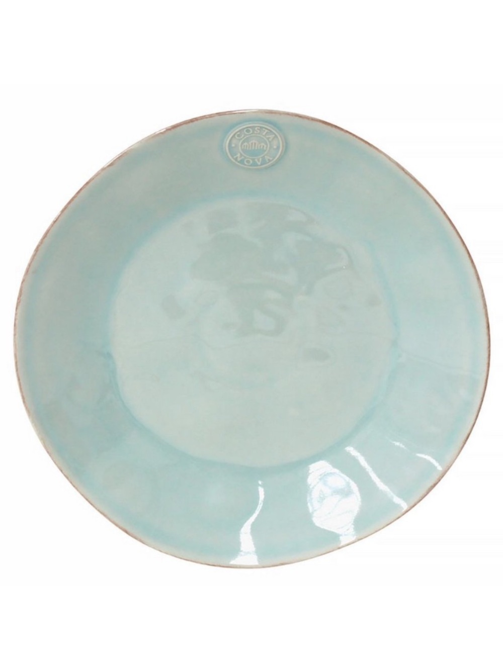 Costa Nova Dinner Plate in Fine Stoneware Nova Turquoise